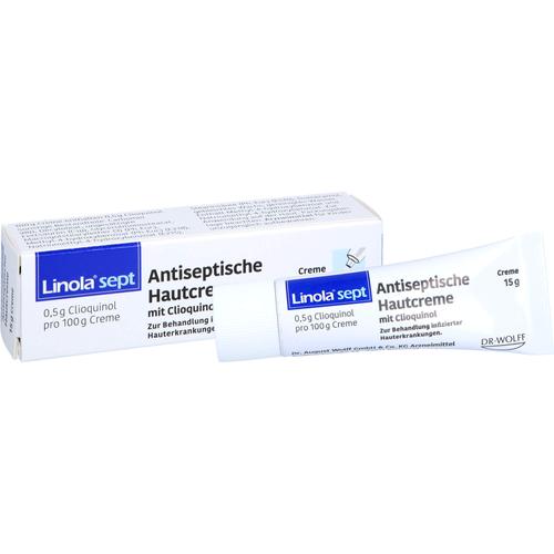 Linola Sept Antiseptische Hautcreme mit Clioquinol 15 g Dr. August Wolff GmbH & Co.KG Arzneimittel bei onfy.de kaufen 18312639