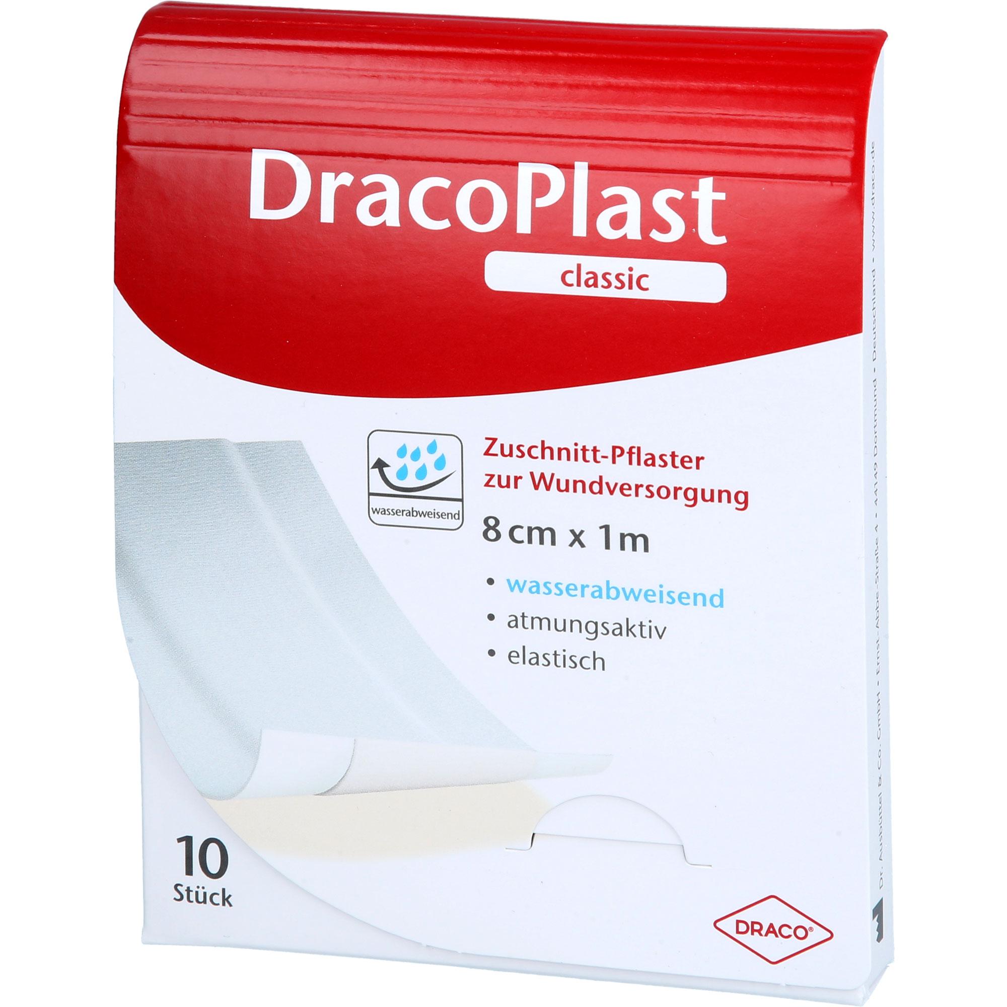 Dracoplast Classic Pflaster 8cmx1M Weiß 1 St Dr. Ausbüttel bei onfy.de kaufen 19280858