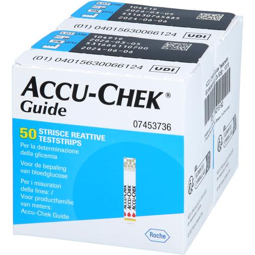 Accu-Chek Guide Teststreifen 100 St + Prisoma bei onfy.de kaufen 19215192