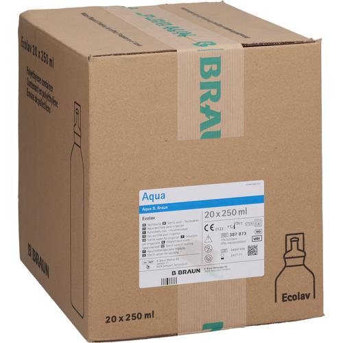 Aqua B.braun Ecolav 20x250 ml B. Braun Melsungen bei onfy.de kaufen 00202614