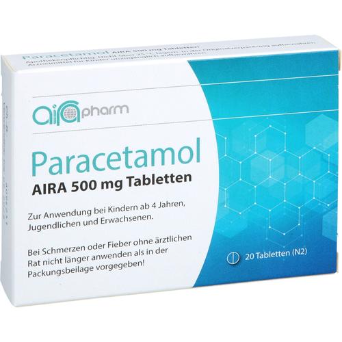 Paracetamol Aira 500mg Tabletten 20 St AIRA Pharm bei onfy.de kaufen 19459801