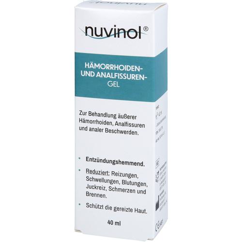 Nuvinol Hämorrhoiden-Gel und Analfissuren-Gel 40 ml R(h)ein Nutrition & Health bei onfy.de kaufen 19681706