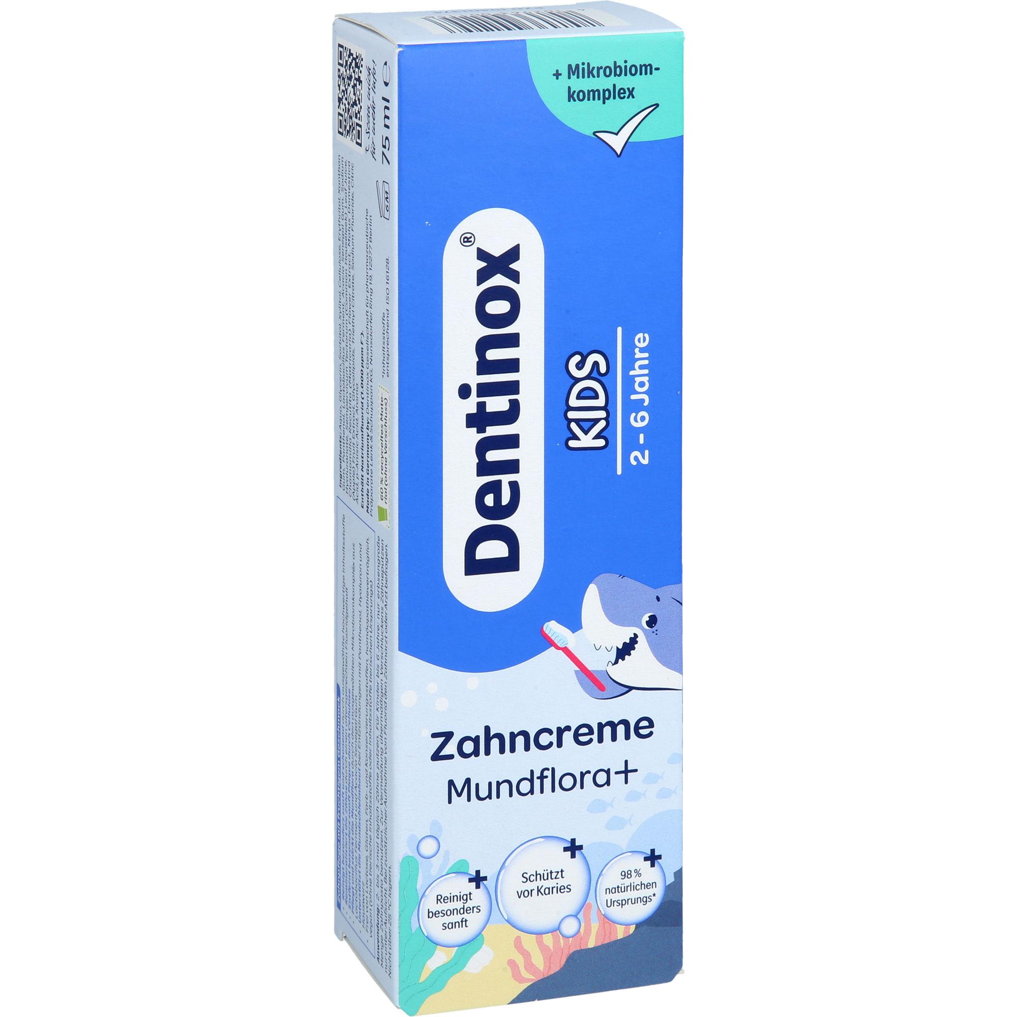 Dentinox Zahncreme Mundflora Kids 75 ml Dentinox Gesellschaft für pharmazeutische Präparate bei onfy.de kaufen 19401374
