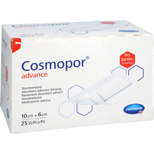 Cosmopor Advance Wundverband 6x10 cm 25 St Docpharm bei onfy.de kaufen 20168434