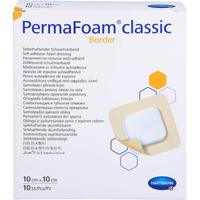 Permafoam Classic Border Schaumverband 10x10 cm null