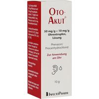 Otoakut 50 mg/G+10 mg/G Ohrentropfen Lösung null