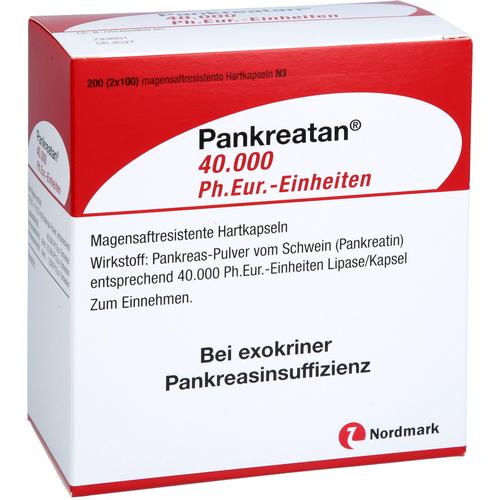 Pankreatan 40.000 Ph.eur.-Einheiten 200 St NORDMARK Pharma bei onfy.de kaufen 18676034