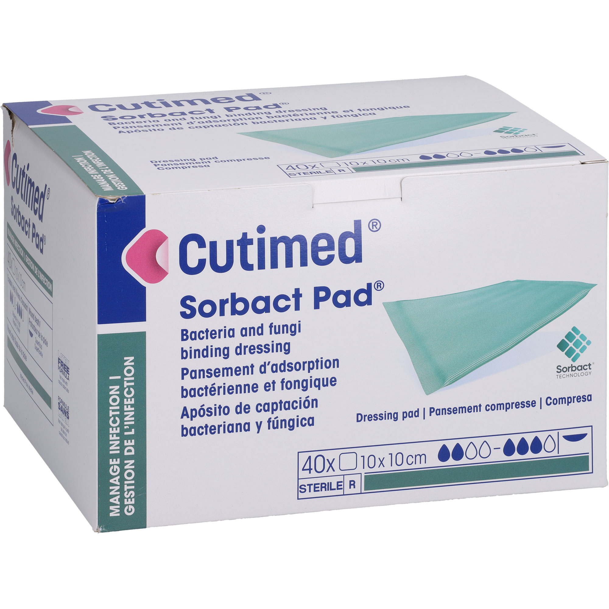 Cutimed Sorbact Pad 10x10 cm 40 St Avitamed bei onfy.de kaufen 20114295