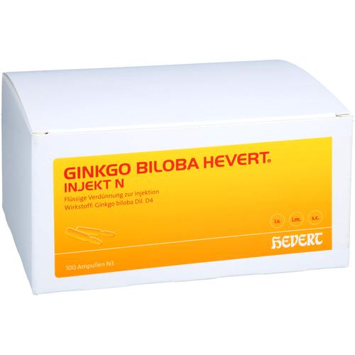 Ginkgo Biloba Hevert Injekt N 100x2 ml Hevert-Arzneimittel bei onfy.de kaufen 18092876