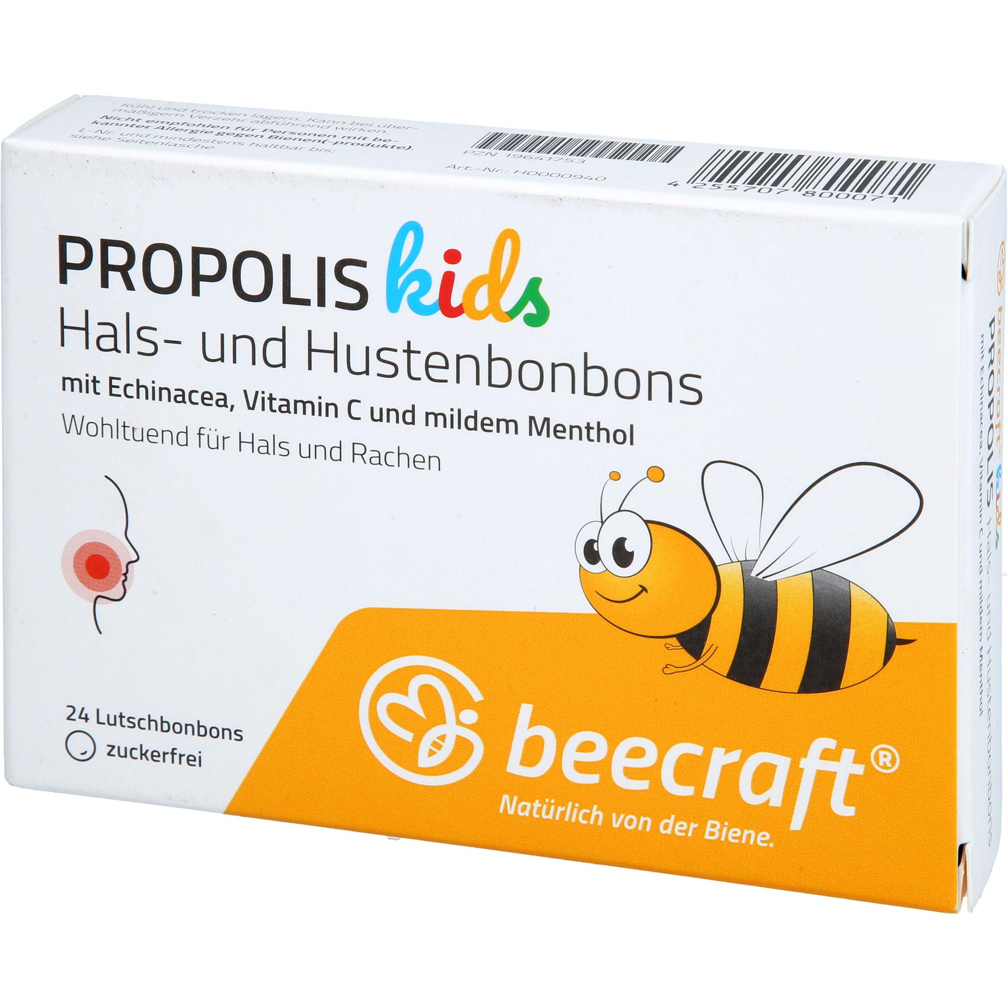 Beecraft Kids Propolis Hals- und Hustenbonbons 24 St Hansa Naturheilmittel bei onfy.de kaufen 19641753