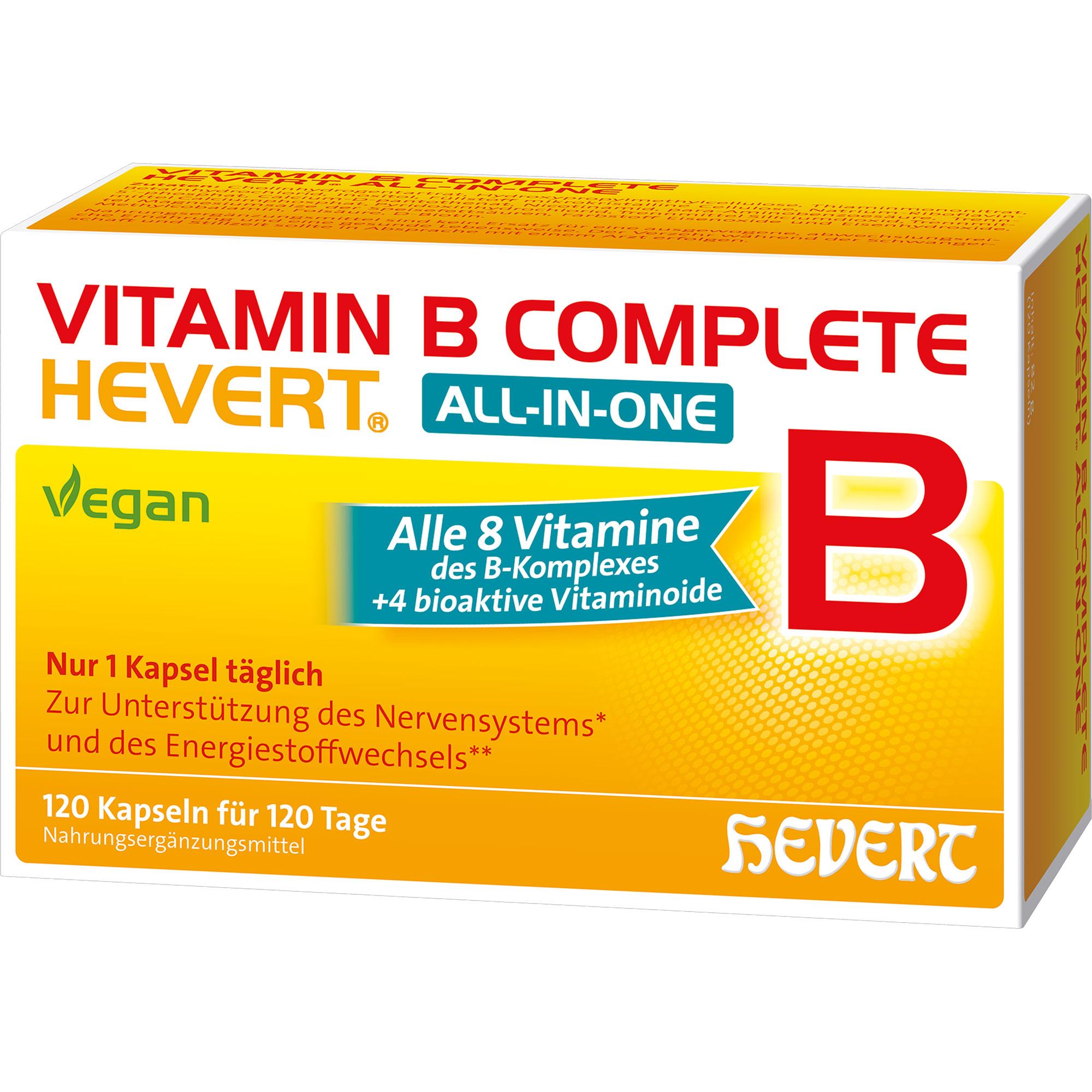 Vitamin B Complete Hevert All-In-One 120 St Hevert-Arzneimittel bei onfy.de kaufen 19214755