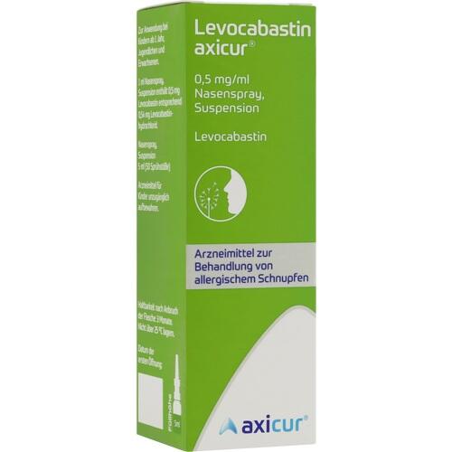 Levocabastin Axicur 0.5 mg/ml Nasenspray 5 ml axicorp Pharma bei onfy.de kaufen 20050655