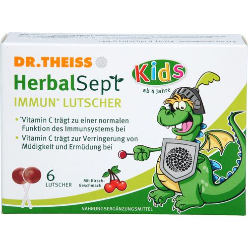 Dr. Theiss Herbalsept Immun Lutscher Kids D (nem) 6 St Dr. Theiss Naturwaren bei onfy.de kaufen 19635250