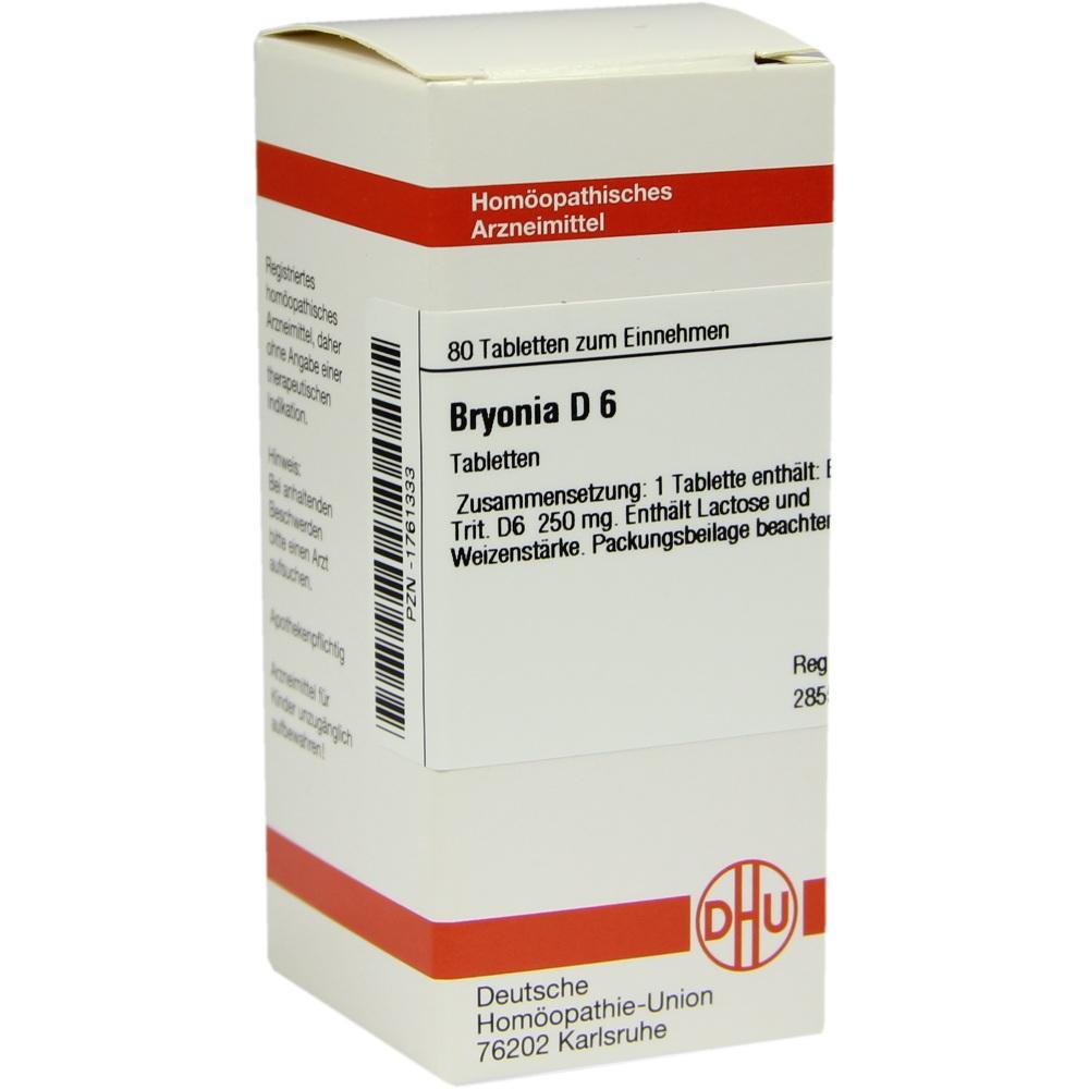 Bryonia D 6 null