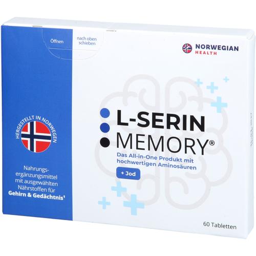 L-Serin Memory mit Jod für Gehirn und Gedächtnis 60 St L&L Pharma bei onfy.de kaufen 19643203