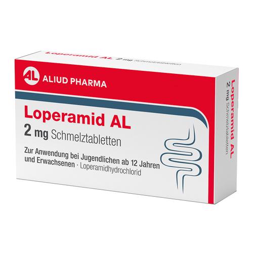 Loperamid Al 2 mg Schmelztabletten 6 St ALIUD Pharma bei onfy.de kaufen 15610170