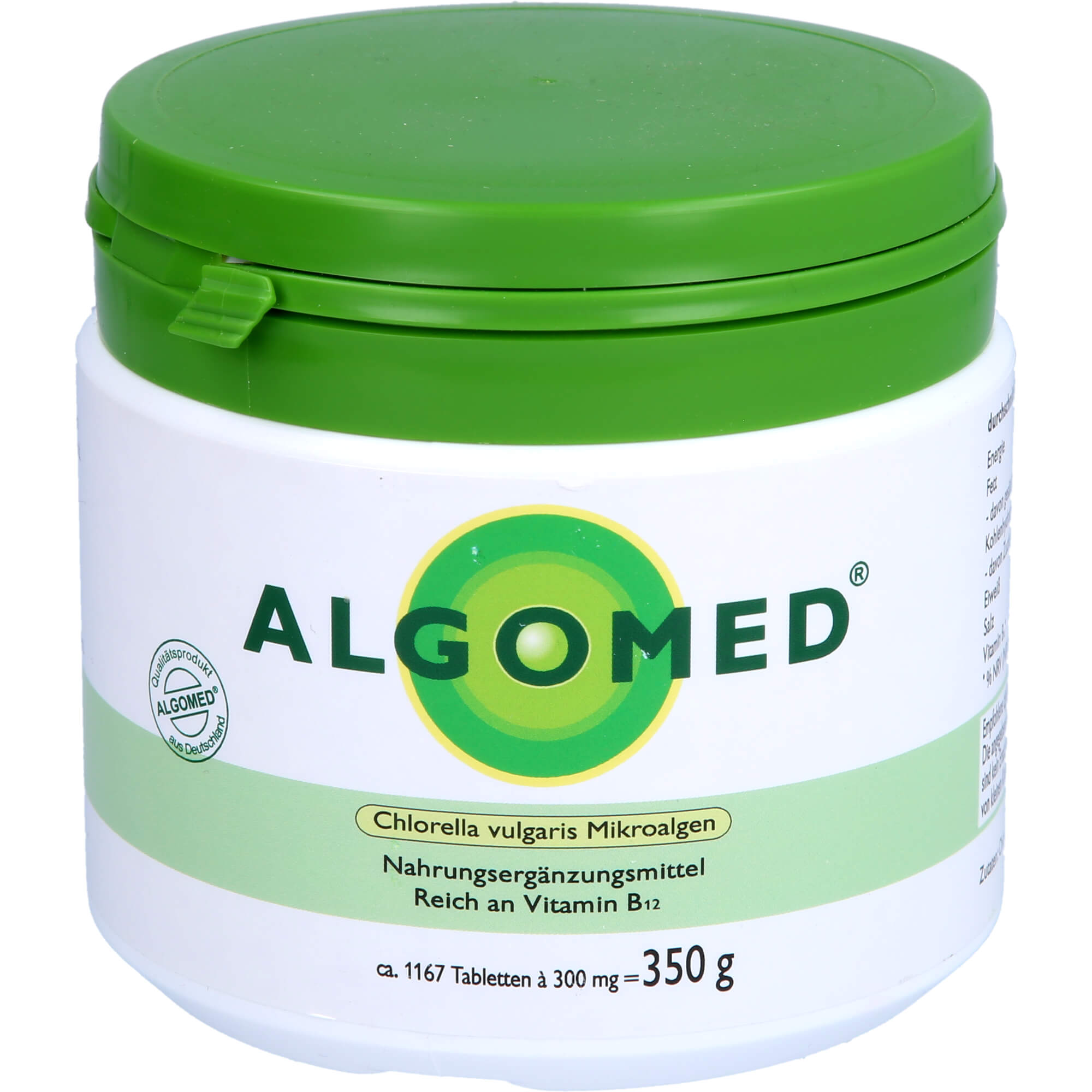 Algomed Chlorella Deutschland 350 G Tabletten