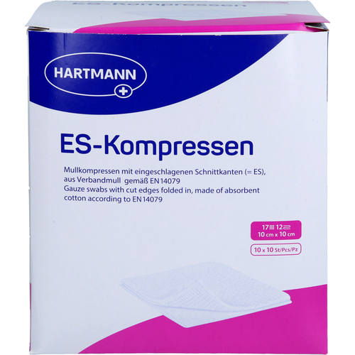 Es-Kompressen Steril 10x10 cm 12Fach Grosspackung 10x10 St ANELK Pharma bei onfy.de kaufen 20338936
