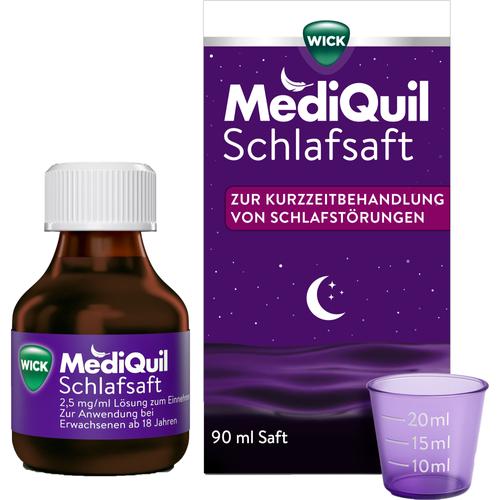 Wick Mediquil Schlafsaft 2.5mg/ml Lösung Z.einnehm 90 ml WICK Pharma - Zweigniederlassung der Procter & Gamble bei onfy.de kaufen 19885107