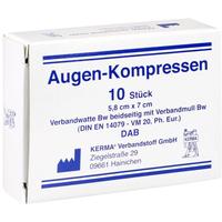 Augenkompressen 5.8x7cm Unsteril null