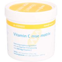 Vitamin C Mse Matrix null