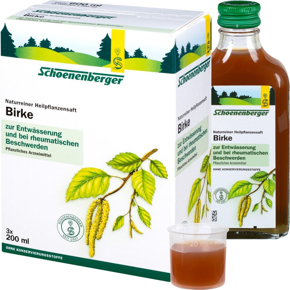 Birke Schoenenberger Heilpflanzensäfte null