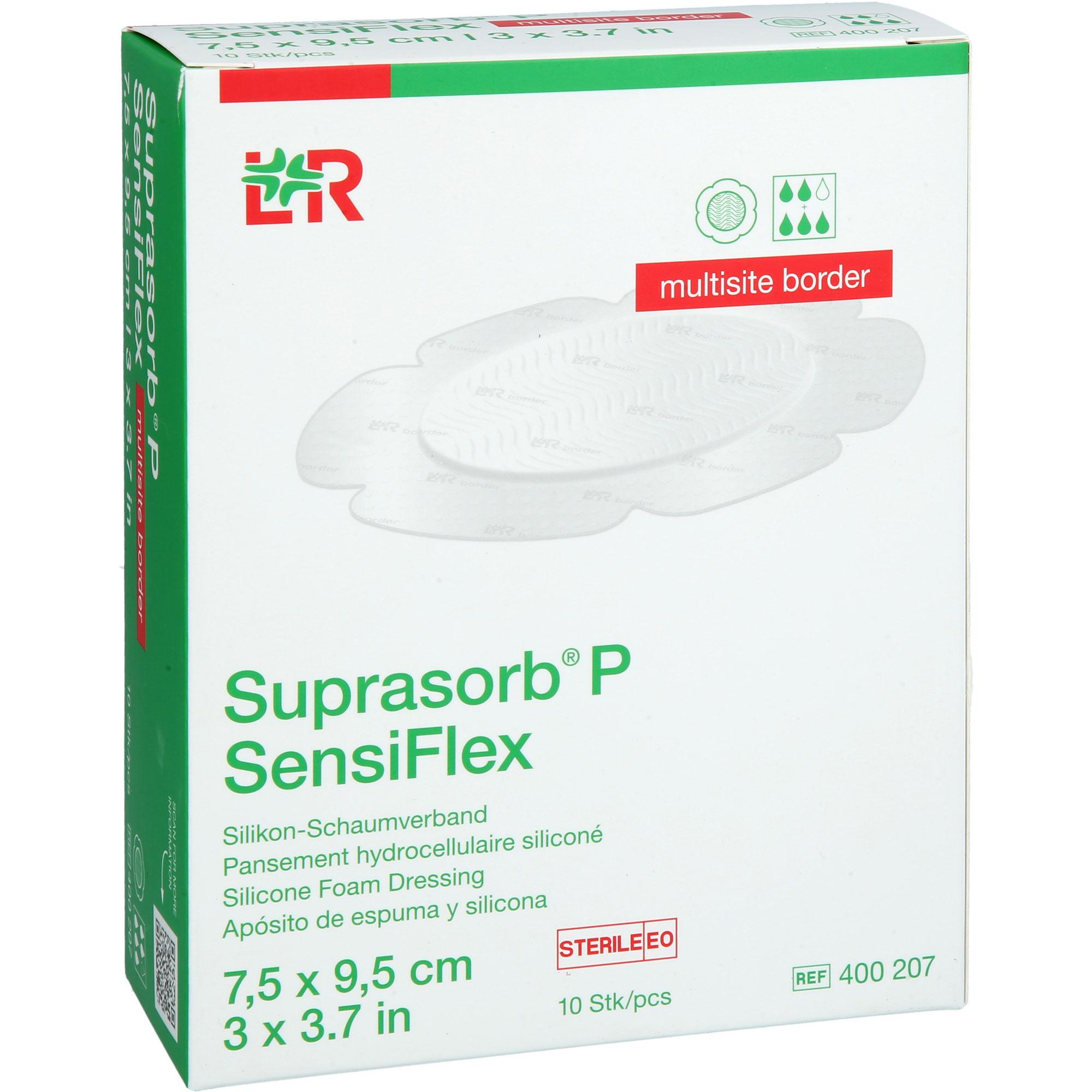 Suprasorb P Sensiflex Multisite Border 7.5x9.5cm 10 St Lohmann & Rauscher bei onfy.de kaufen 19445377