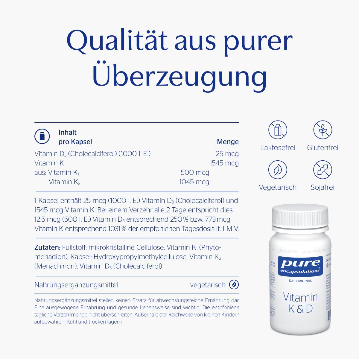 Pure Encapsulations Vitamin K & D 30 St pro medico bei onfy.de kaufen 19432995