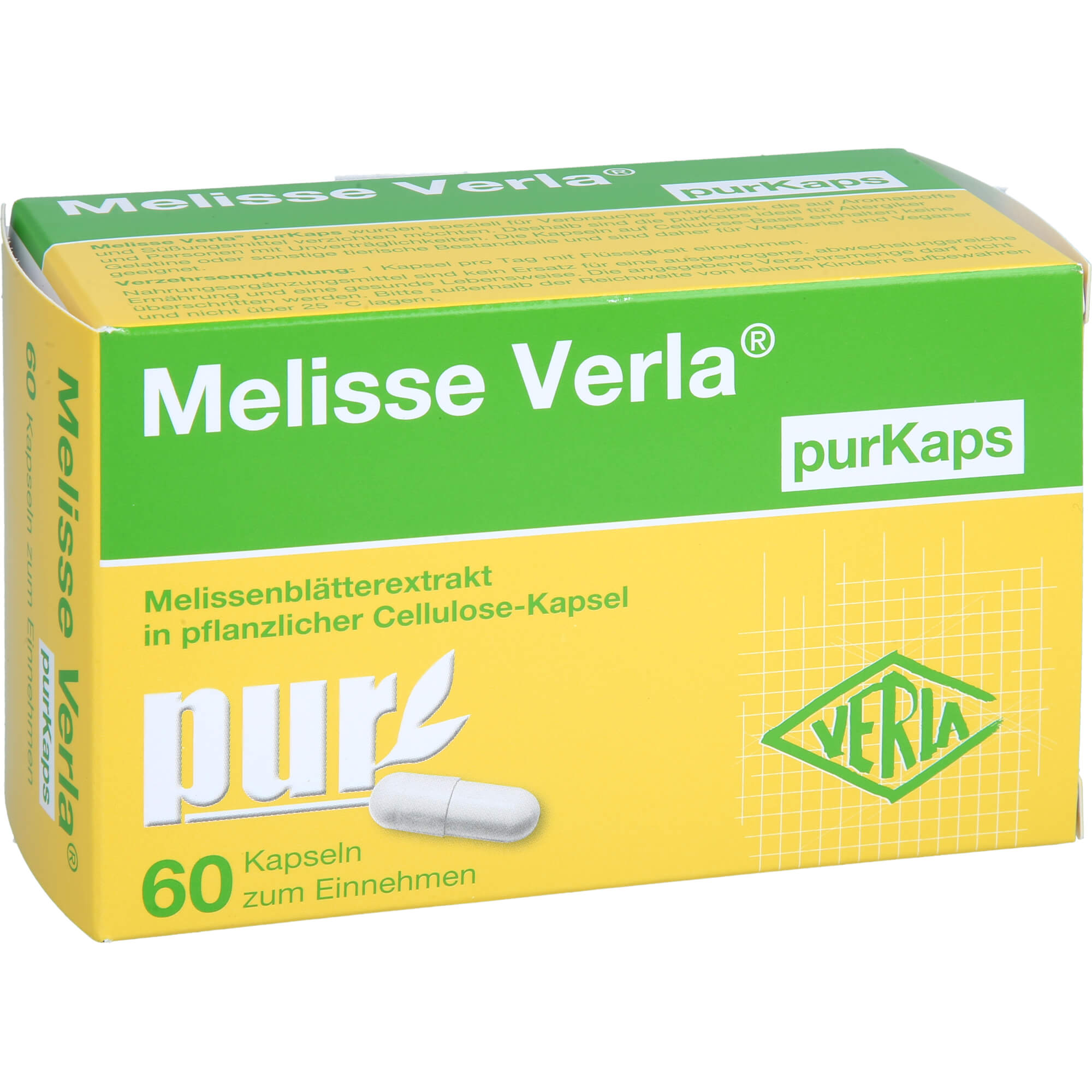 Melisse Verla Purkaps 60 St Verla-Pharm Arzneimittel bei onfy.de kaufen 19149124