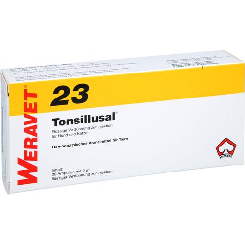 Tonsillusal 23 Vet 20x2 ml Biokanol Pharma Gmbh bei onfy.de kaufen 01219663