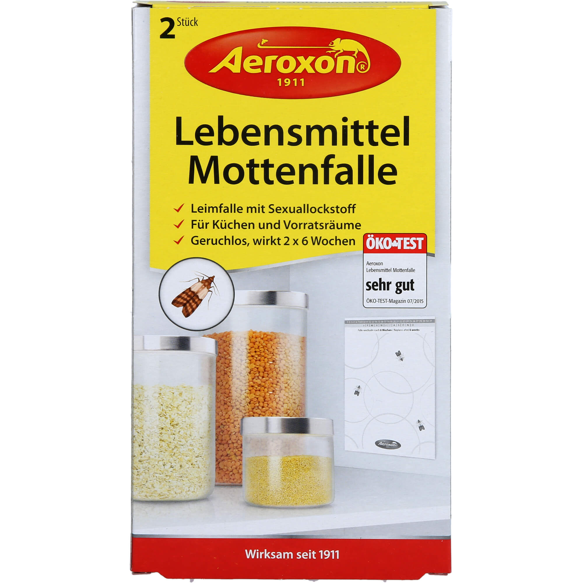 Aeroxon Lebensmittel Mottenfallen null