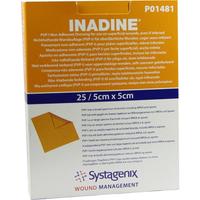 Inadine Salbengaze mit Pvp Iod 5 x 5 cm null