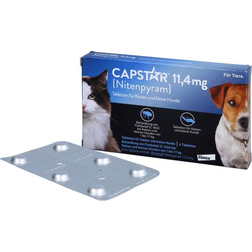 Capstar 11.4mg Katz+Kl Hun 6 St Elanco Deutschland Gmbh bei onfy.de kaufen 01276359