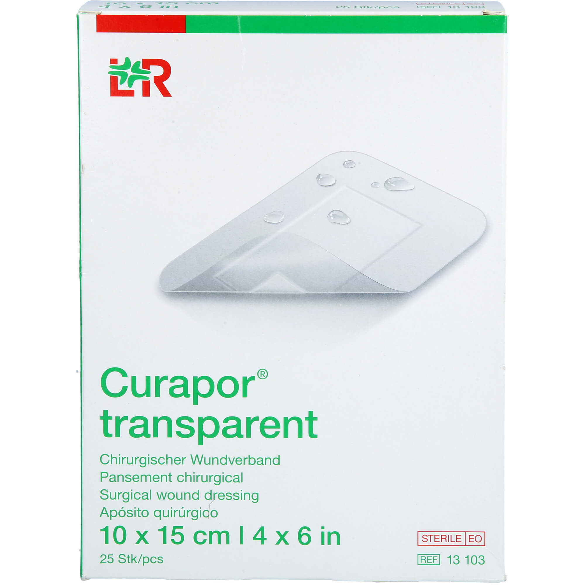 Curapor Wundverband Steril Transparent 10x15 cm null