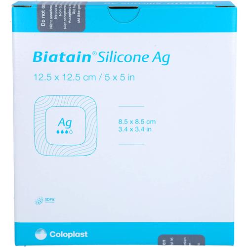 Biatain Silicone Ag Schaumverband 12.5x12.5 cm 5 St ToRa Pharma bei onfy.de kaufen 19207695