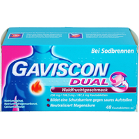 Gaviscon Dual Waldfrucht 250 mg/106.5 mg/187.5 mg null