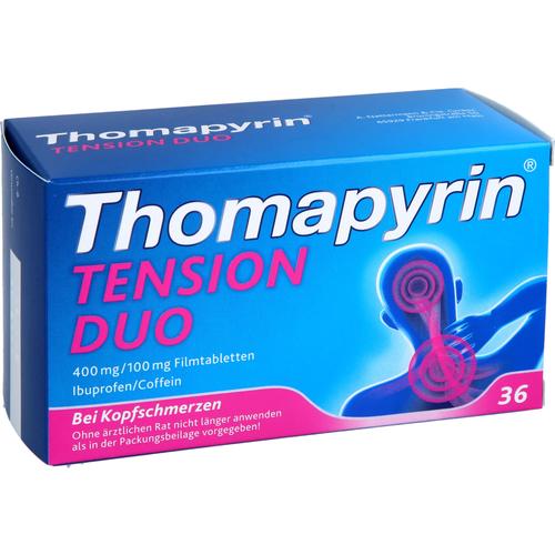 Thomapyrin Tension Duo 400 mg/100 mg Filmtabletten 36 St A. Nattermann & Cie bei onfy.de kaufen 19383570