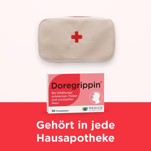 Doregrippin bei Erkältungsschmerzen & verstopfter Nase 20 St MEDICE Arzneimittel Pütter bei onfy.de kaufen 04587812