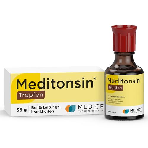 Meditonsin Tropfen bei ersten Anzeichen einer Erkältung  35 g MEDICE Arzneimittel Pütter bei onfy.de kaufen 10192710