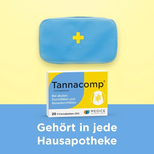 Tannacomp bei akutem Durchfall & Bauchkrämpfen 20 St MEDICE Arzneimittel Pütter bei onfy.de kaufen 01900332