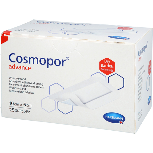 Cosmopor Advance Wundverband 6x10 cm 25 St B2B Medical bei onfy.de kaufen 20167771