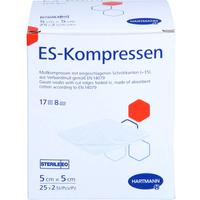 Es-Kompressen Steril 5x5 cm 8 Fach null