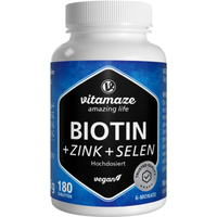 Biotin 10 mg Hochdosiert + Zink + Selen
