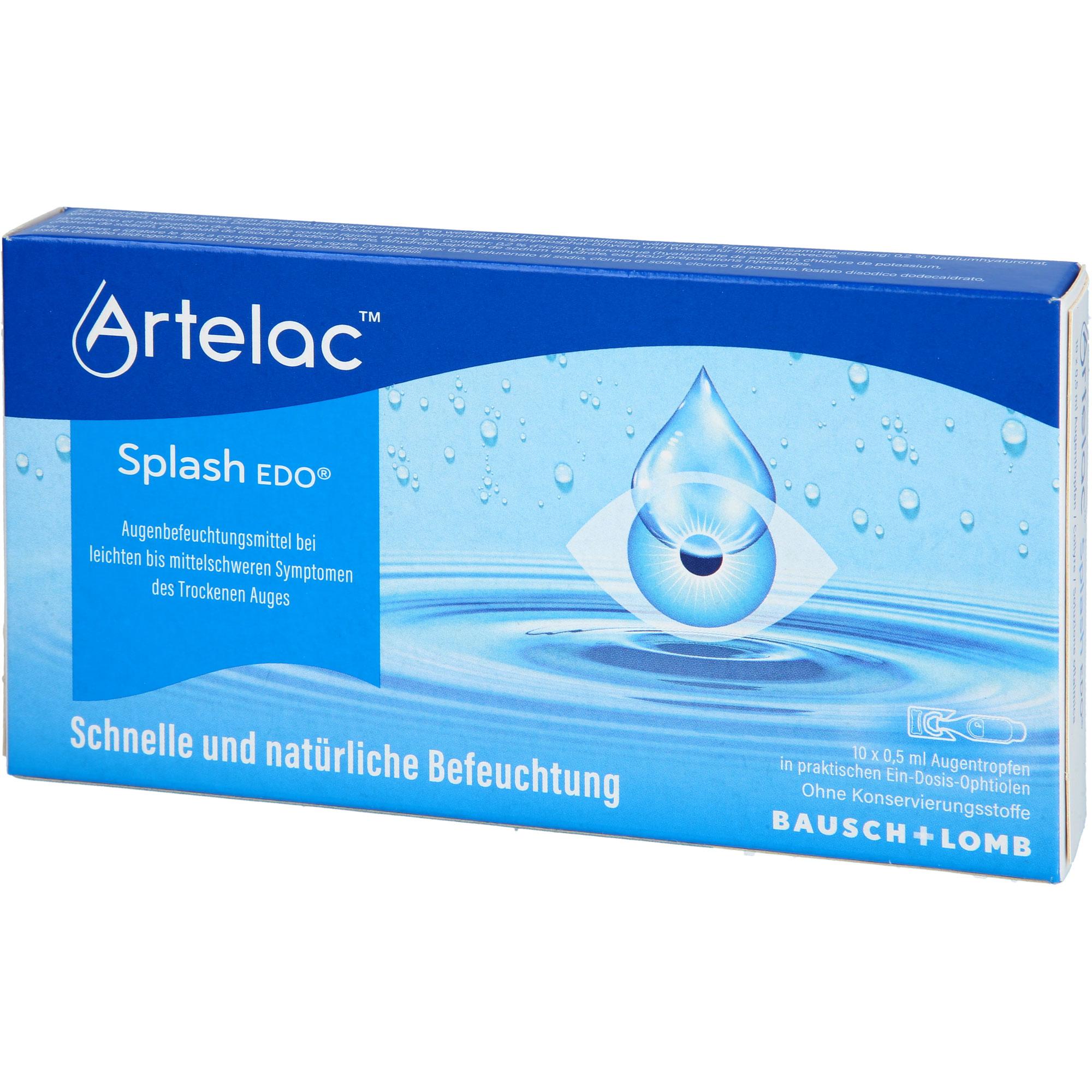 Artelac Splash Edo Augentropfen 10x0.5 ml EMRA-MED Arzneimittel bei onfy.de kaufen 19904388