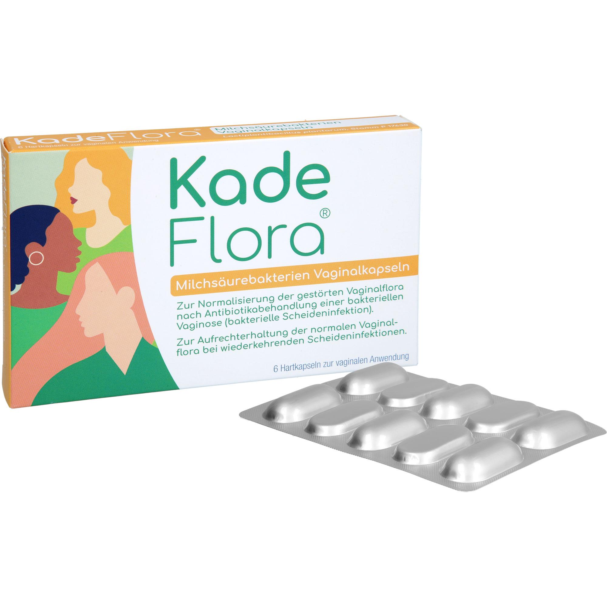 Kadeflora Milchsäurebakterien Vaginalkapseln 6 St DR. KADE Pharmazeutische Fabrik bei onfy.de kaufen 19343398
