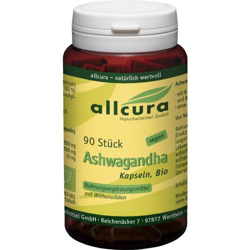 Ashwagandha Bio mit Extrakt Ksm 66 90 St allcura Naturheilmittel bei onfy.de kaufen 18795796
