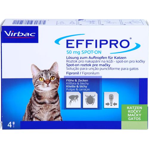 Effipro 50mg Vet F Katzen 4 St Virbac Tierarzneimittel Gmbh bei onfy.de kaufen 05508743