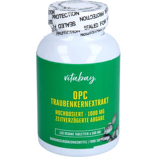 Opc-Traubenkernextrakt 1000 mg Hochdosiert + Vegan 120 St Vitabay CV bei onfy.de kaufen 19198134