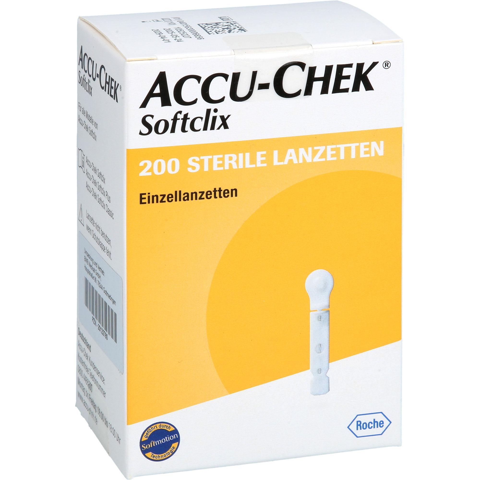 Accu-Chek Softclix Lanzetten 200 St BWB Medical bei onfy.de kaufen 20122780