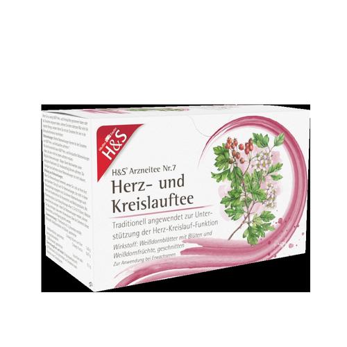 H&S Herz Kreislauf Tee 20x2.0 g H&S Tee - Gesellschaft bei onfy.de kaufen 02070559